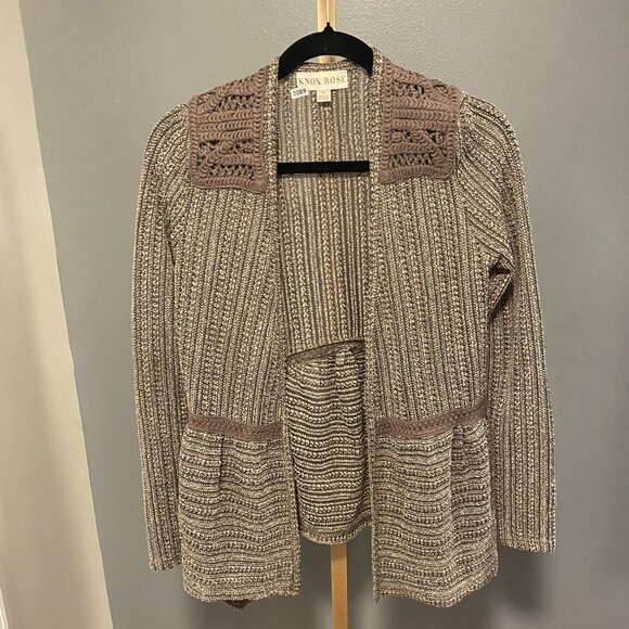 Knox Rose Open-Front Cardigan Sweater - Size Small - Picture 1 of 4